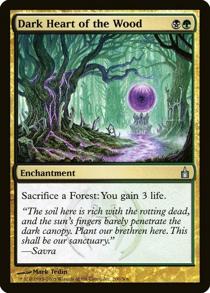 Image for Dark Heart of the Wood (200) - Magic: The Gathering