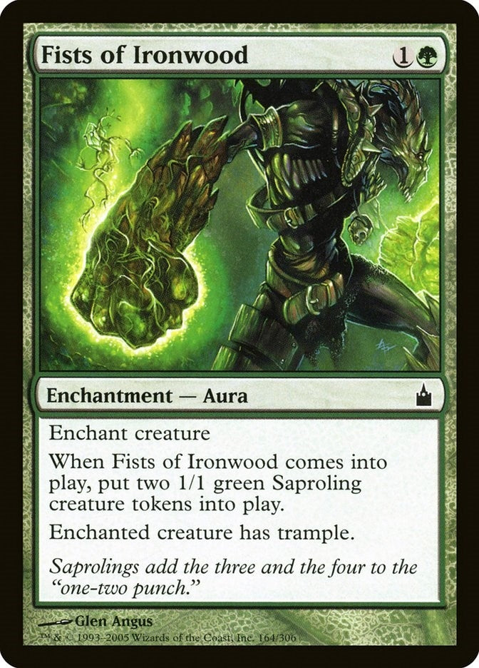 Image for Fists of Ironwood (164) - Magic: The Gathering