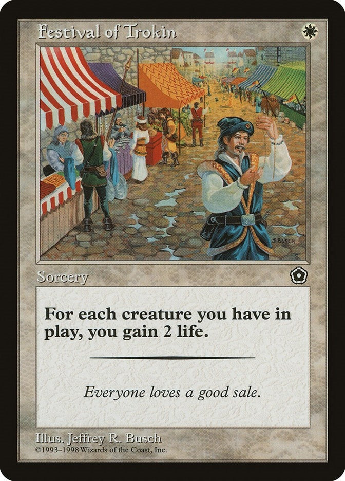 Image for Festival of Trokin - Magic: The Gathering
