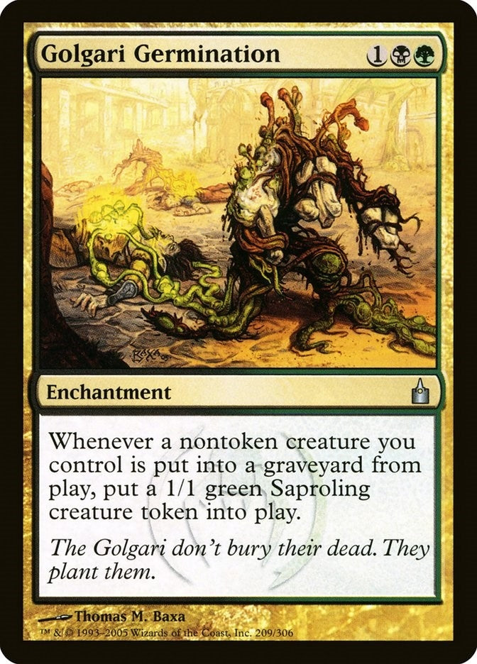Image for Golgari Germination (209) - Magic: The Gathering