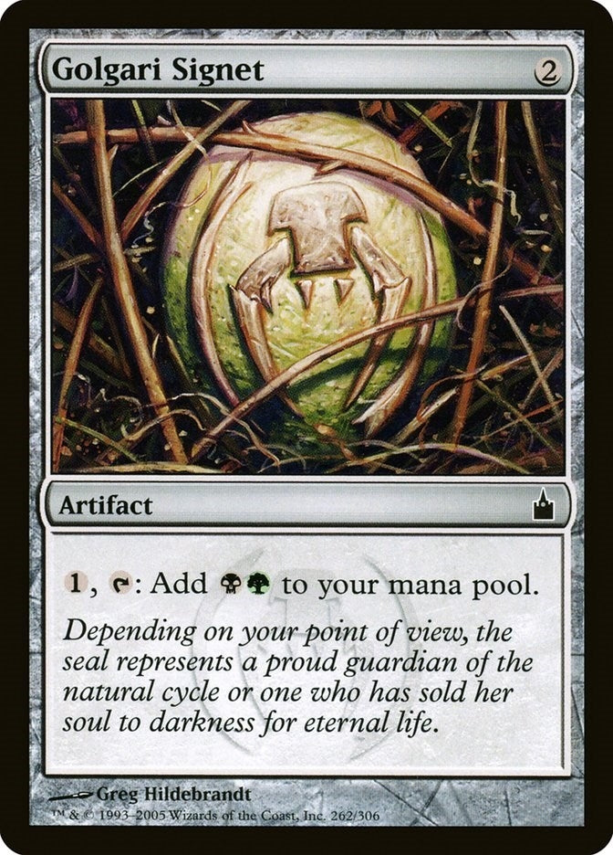 Image for Golgari Signet (262) - Magic: The Gathering