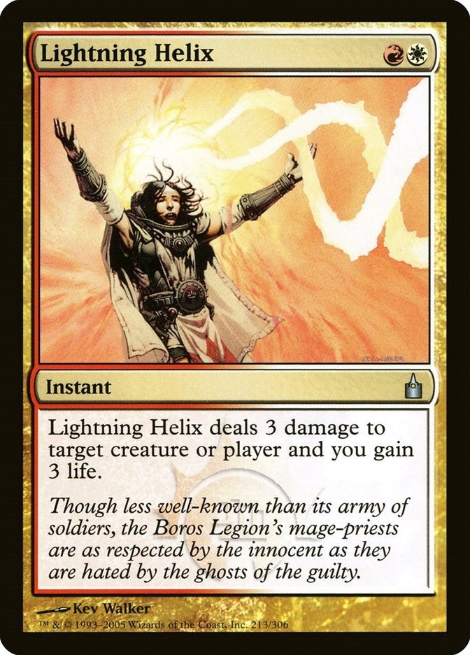 Image for Lightning Helix (213) - Magic: The Gathering
