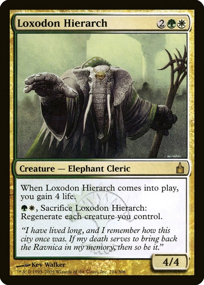 Image for Loxodon Hierarch (214) - Magic: The Gathering