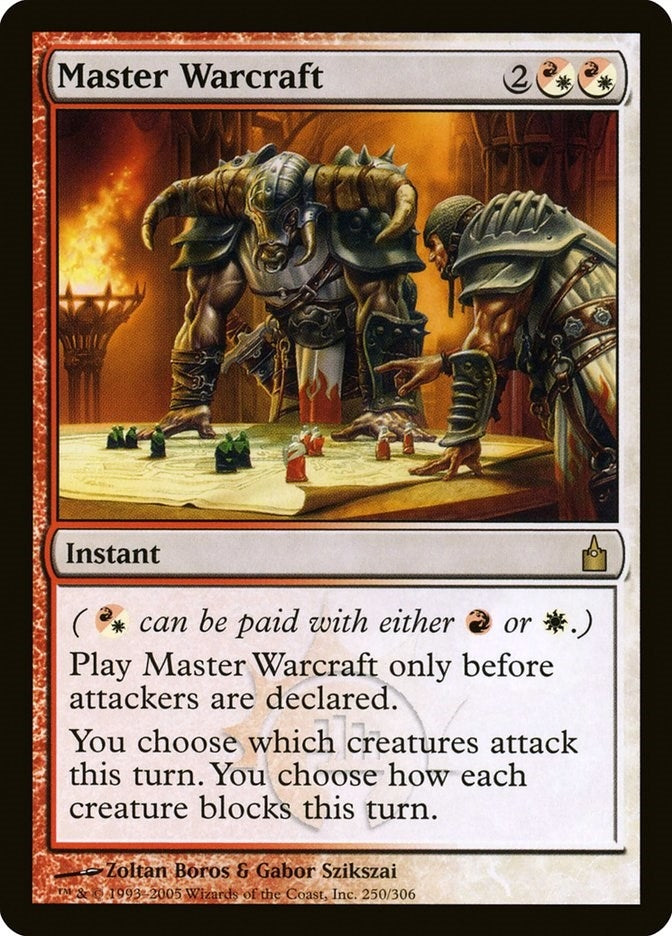 Image for Master Warcraft (250) - Magic: The Gathering