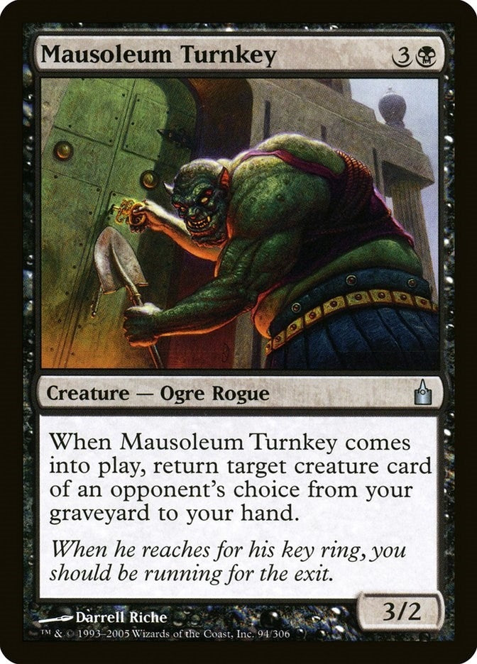 Image for Mausoleum Turnkey (94) - Magic: The Gathering