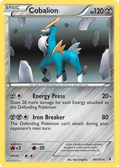 Image for Cobalion - 84/101 (Battle Arena Deck Exclusive) (084/101) (PR) - Pokemon