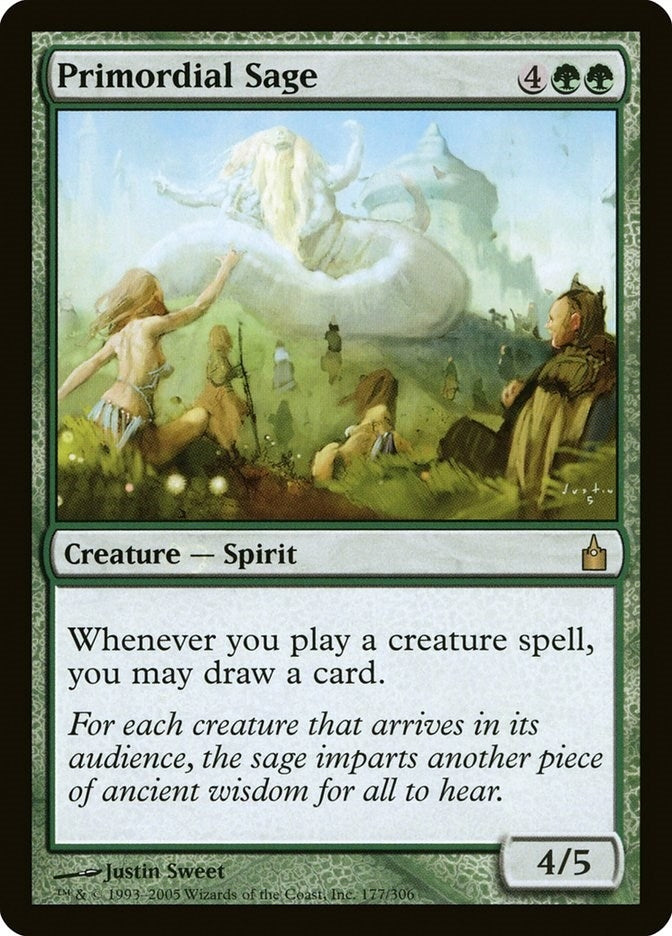 Image for Primordial Sage (177) - Magic: The Gathering