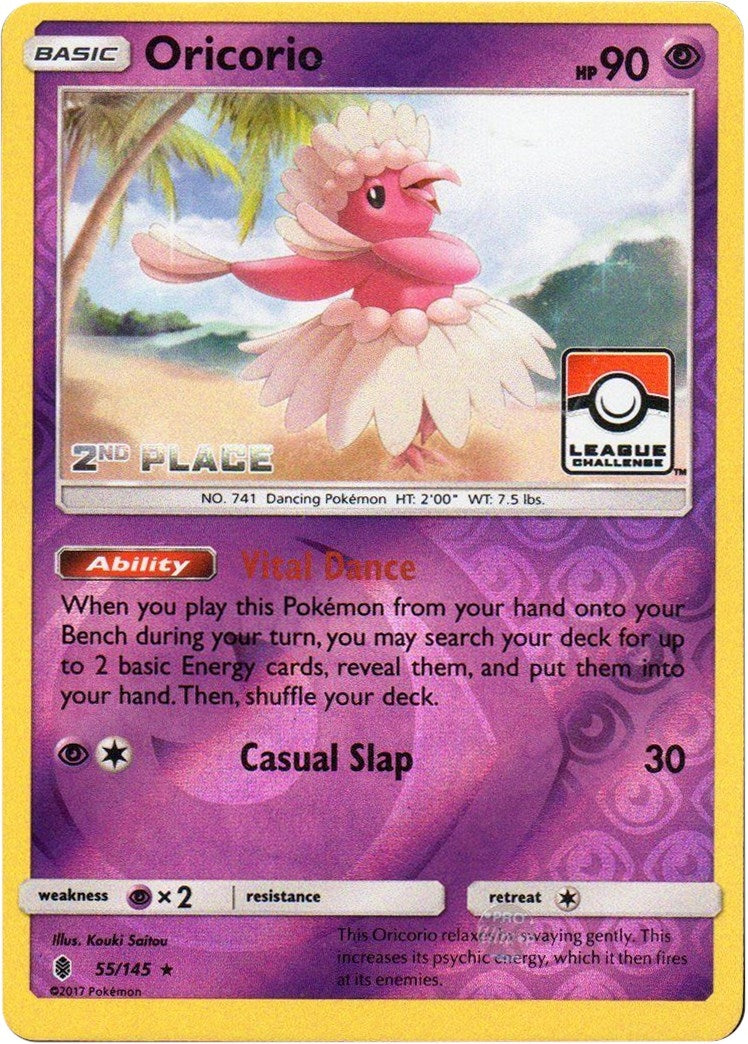 Image for Oricorio - 55/145 (League Challenge) [2nd Place] (055/145) (PR) - Pokemon