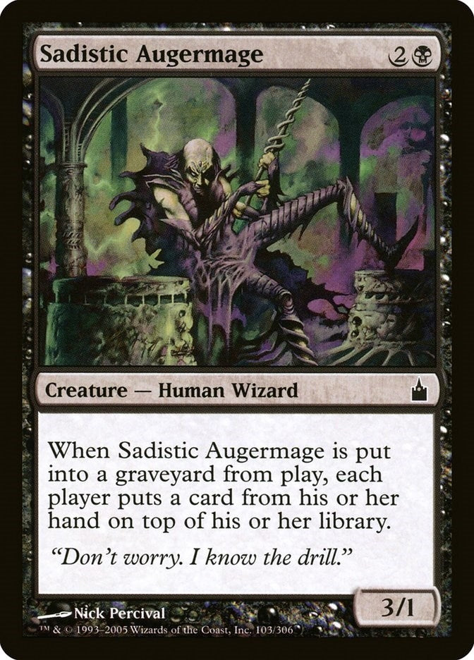 Image for Sadistic Augermage (103) - Magic: The Gathering