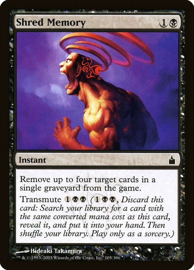 Image for Shred Memory (105) - Magic: The Gathering