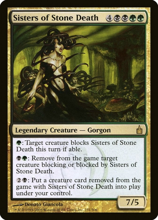 Image for Sisters of Stone Death (231) - Magic: The Gathering
