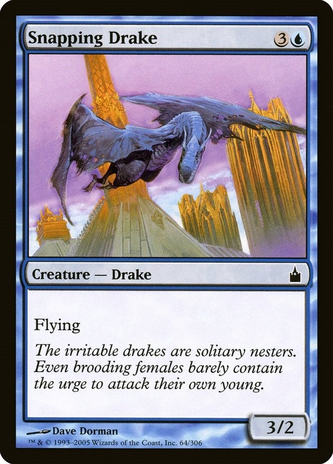Image for Snapping Drake (64) - Magic: The Gathering