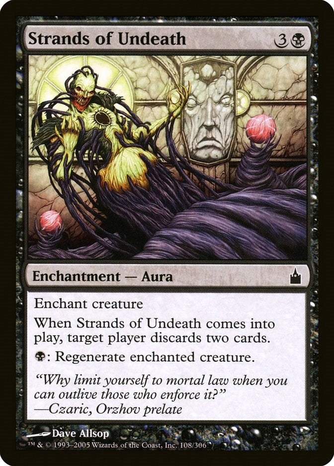 Image for Strands of Undeath (108) - Magic: The Gathering