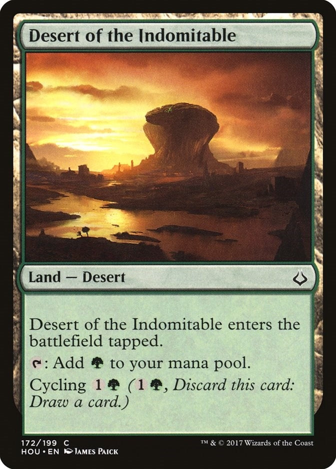 Image for Desert of the Indomitable (172) - Magic: The Gathering