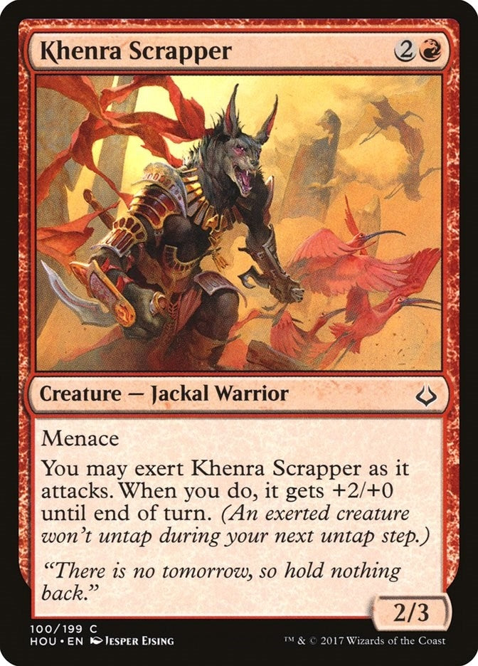 Image for Khenra Scrapper (100) (HOU) - Magic: The Gathering