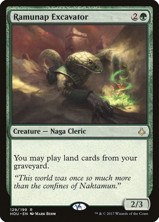 Image for Ramunap Excavator (129) - Magic: The Gathering