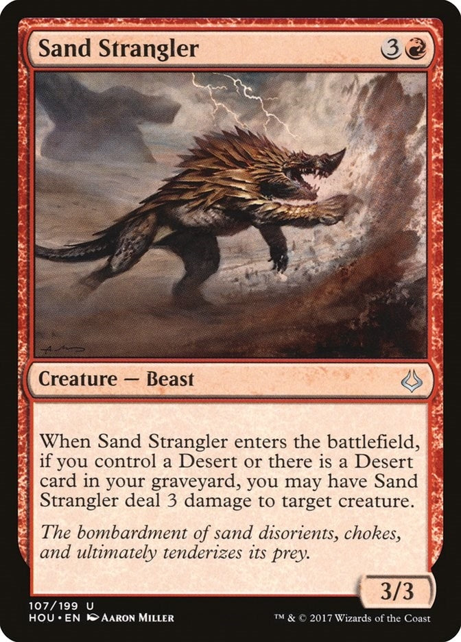 Image for Sand Strangler (107) - Magic: The Gathering