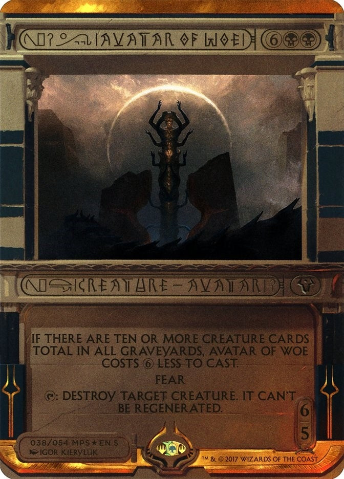 Image for Avatar of Woe (38) - Magic: The Gathering
