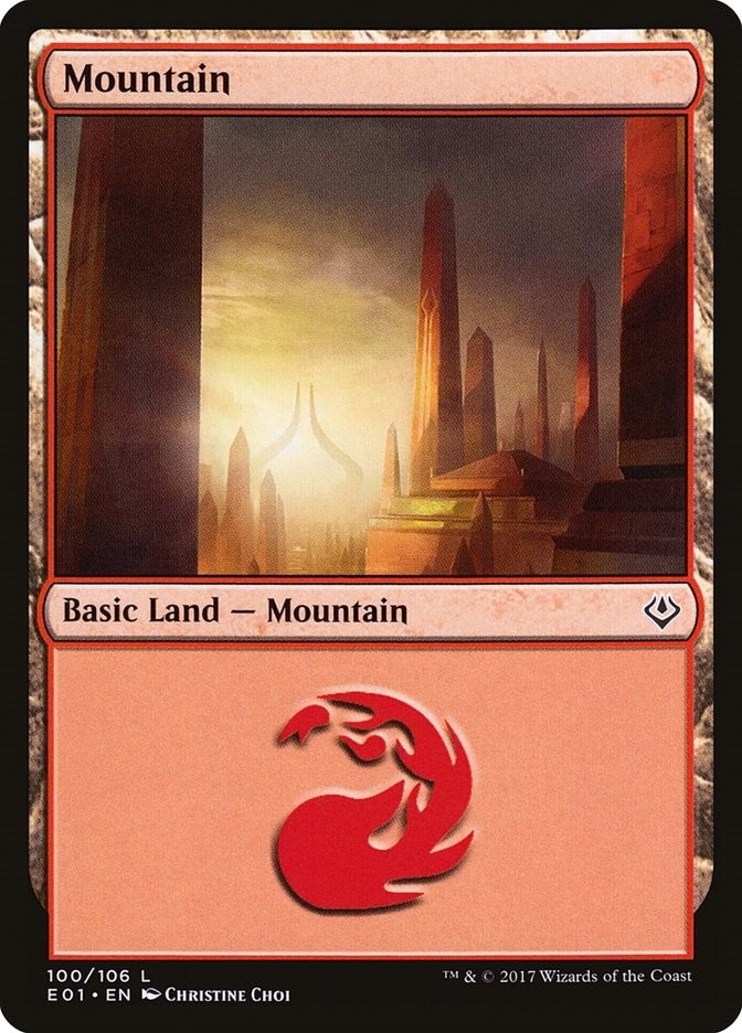 Image for Mountain (100) (100) - Magic: The Gathering