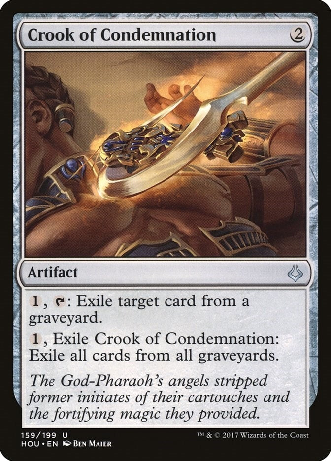 Image for Crook of Condemnation (159) (HOU) - Magic: The Gathering