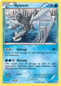 Image for Kyurem 43/113 (BW Legendary Treasures) (043/113) (PR) - Pokemon
