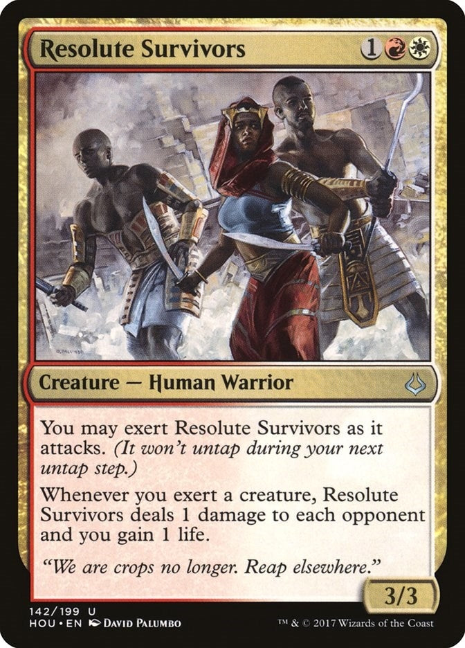 Image for Resolute Survivors (142) - Magic: The Gathering