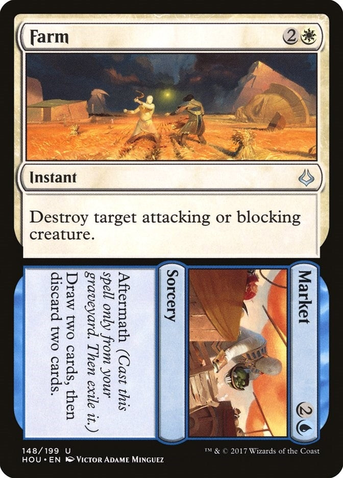 Image for Farm // Market (148) (HOU) - Magic: The Gathering