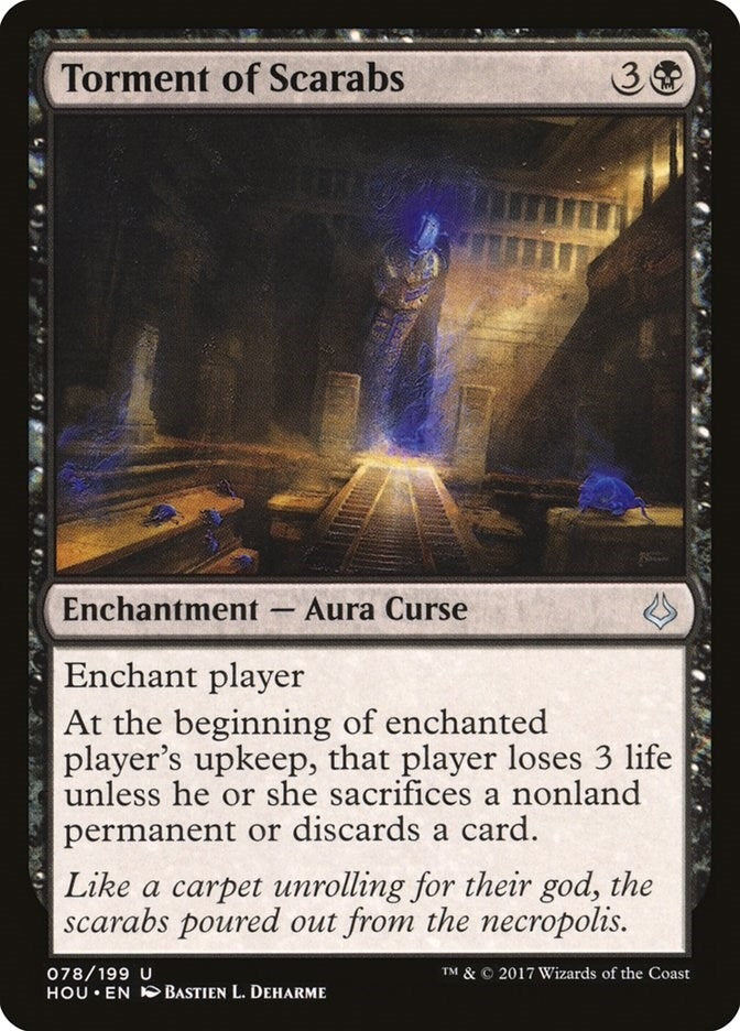 Image for Torment of Scarabs (78) (HOU) - Magic: The Gathering