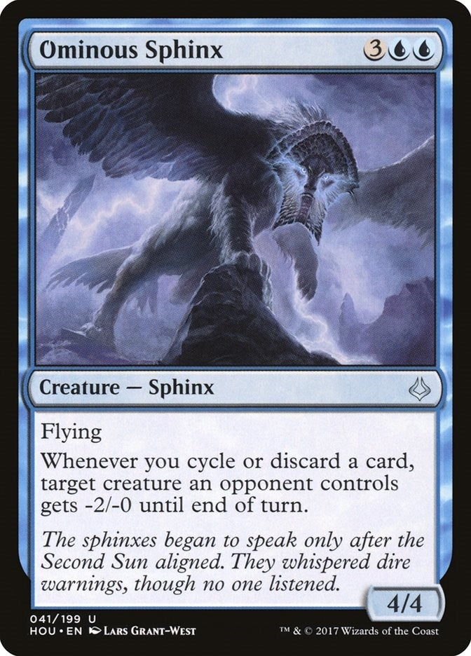 Image for Ominous Sphinx (41) - Magic: The Gathering