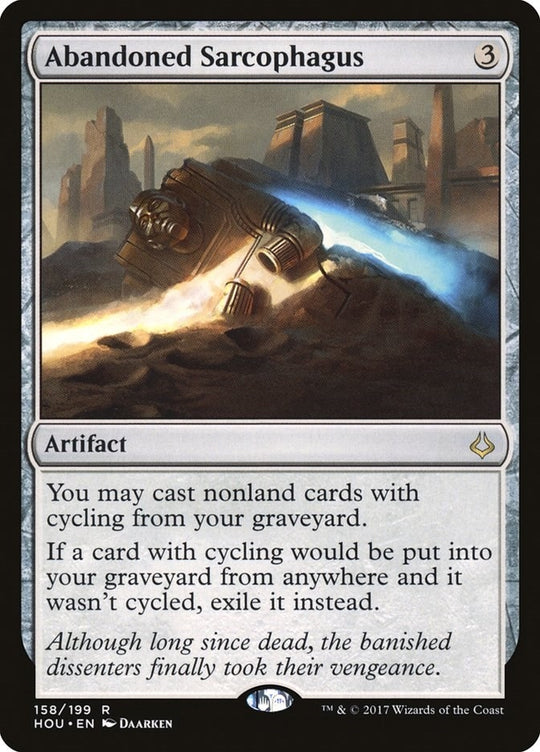 Image for Abandoned Sarcophagus (158) (HOU) - Magic: The Gathering