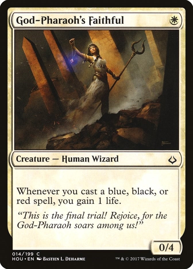 Image for God-Pharaoh's Faithful (14) - Magic: The Gathering