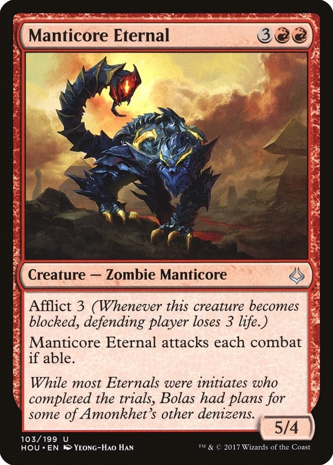 Image for Manticore Eternal (103) - Magic: The Gathering
