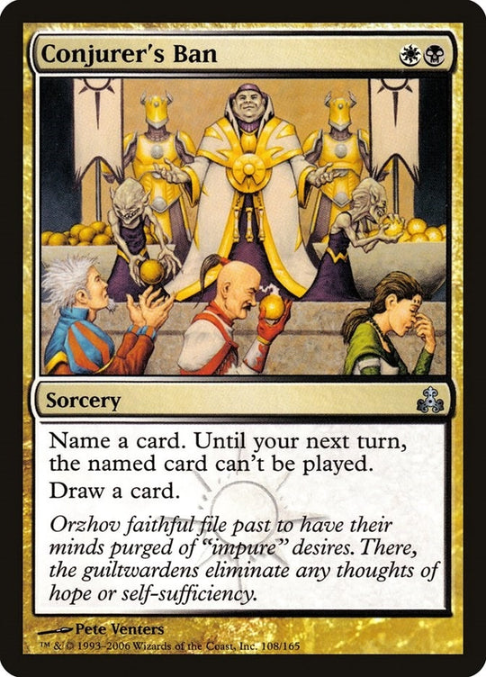 Image for Conjurer's Ban (108) (GPT) - Magic: The Gathering