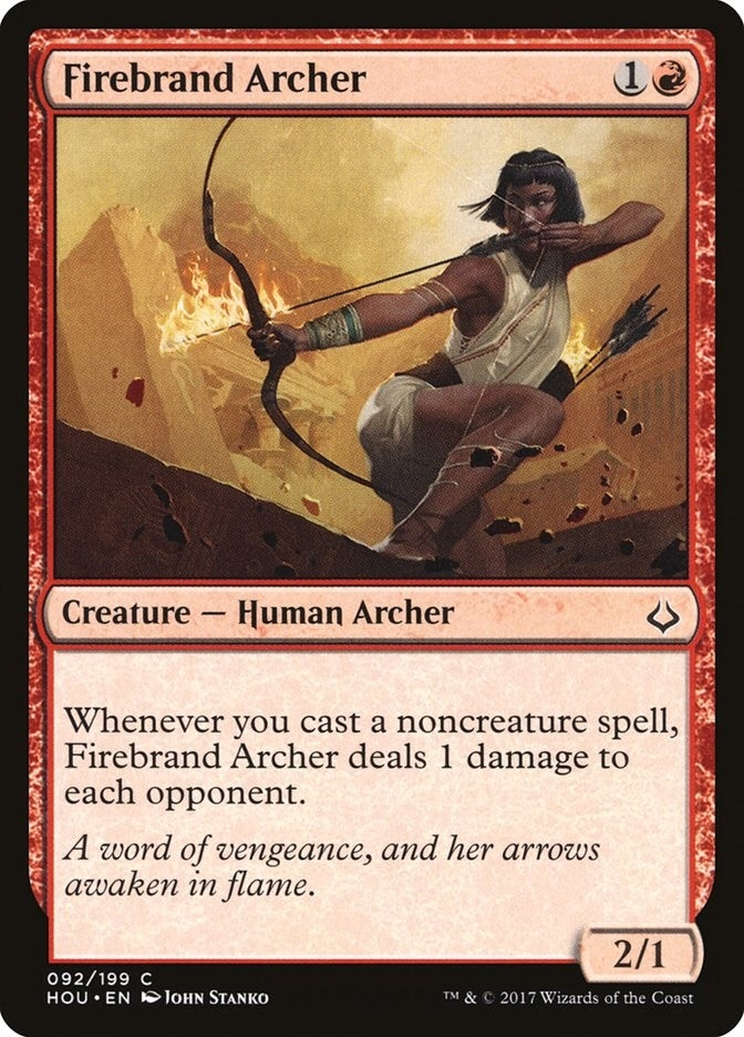 Image for Firebrand Archer (92) (HOU) - Magic: The Gathering