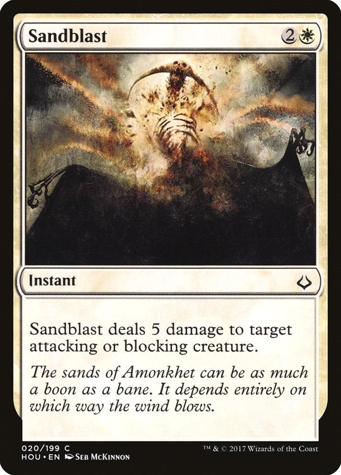 Image for Sandblast (20) (HOU) - Magic: The Gathering