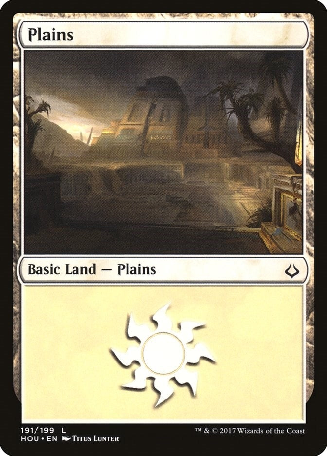 Image for Plains (191) (191) (HOU) - Magic: The Gathering