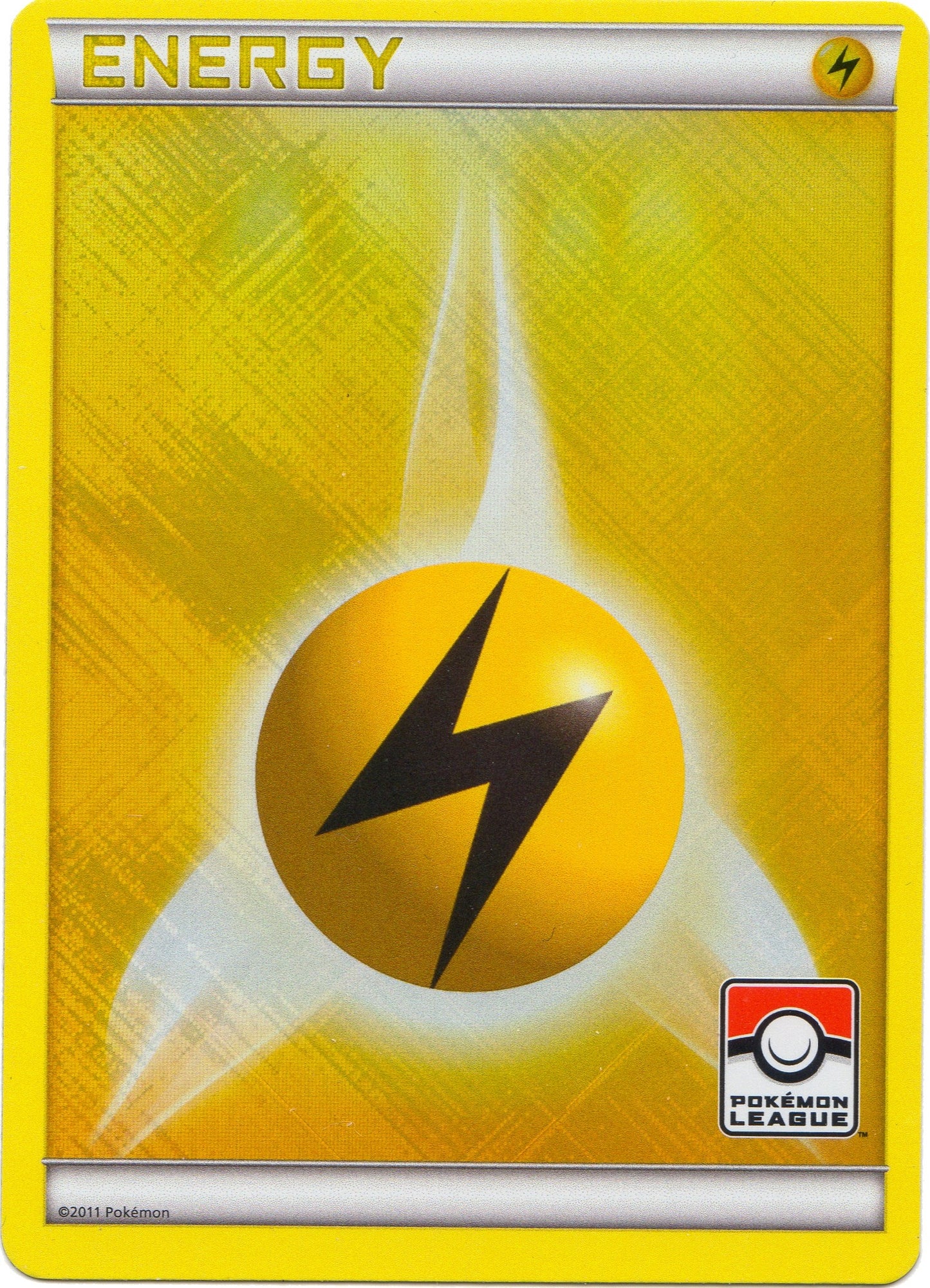 Image for Lightning Energy (2011 Pokemon League) (PR) - Pokemon