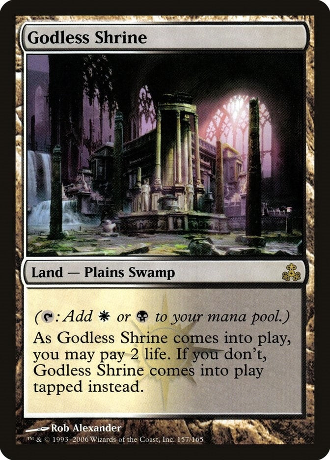 Image for Godless Shrine (157) (GPT) - Magic: The Gathering