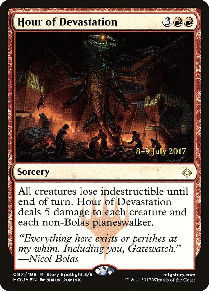 Image for Hour of Devastation (97) - Magic: The Gathering