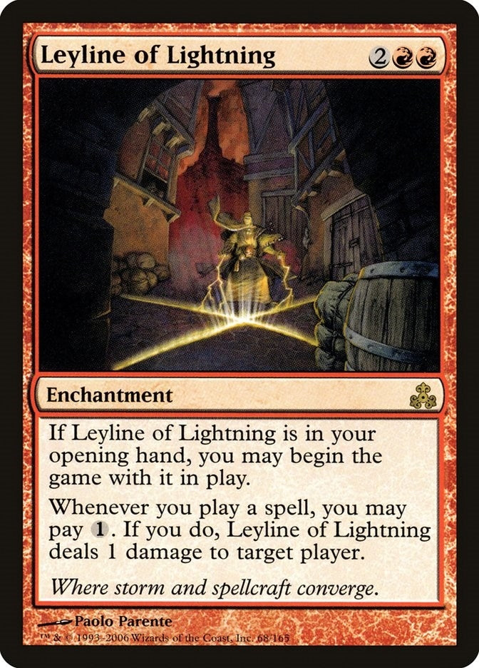 Image for Leyline of Lightning (68) - Magic: The Gathering