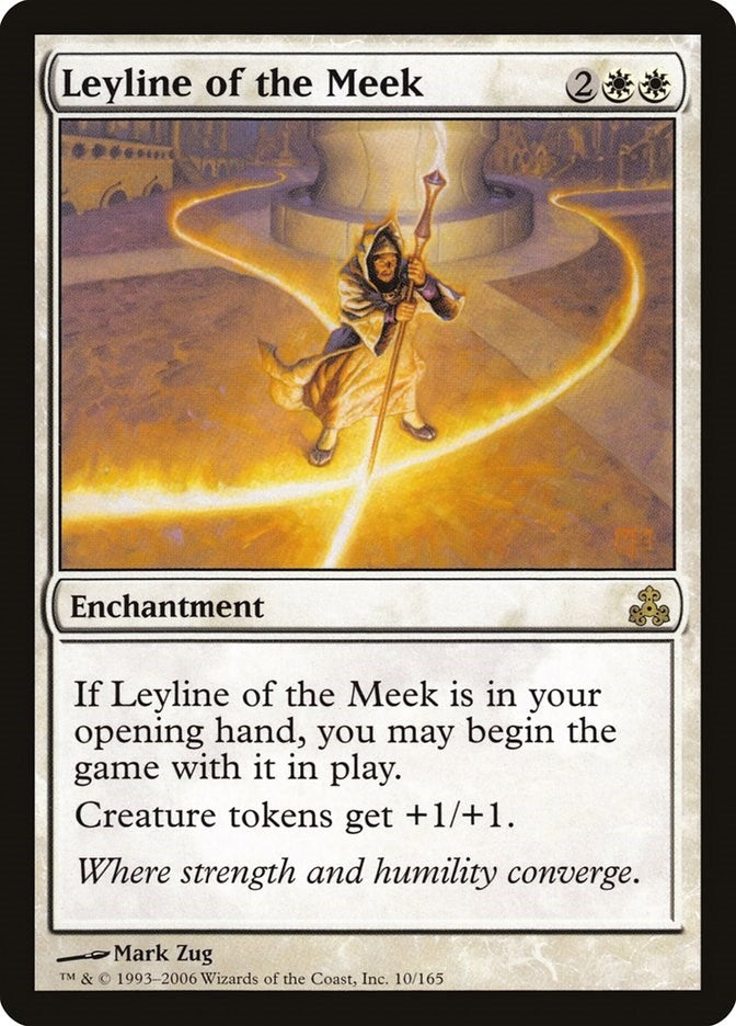 Image for Leyline of the Meek (10) - Magic: The Gathering