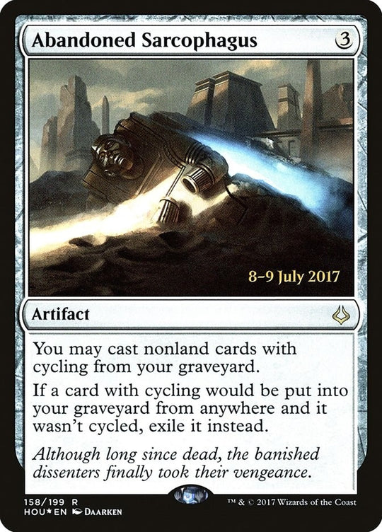 Image for Abandoned Sarcophagus (158) (PRE) - Magic: The Gathering