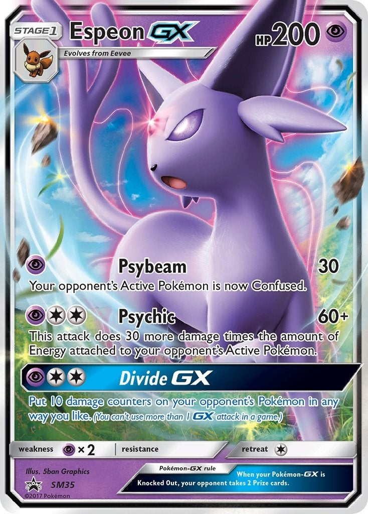 Image for Espeon GX - SM35 (SM35) (SMP) - Pokemon