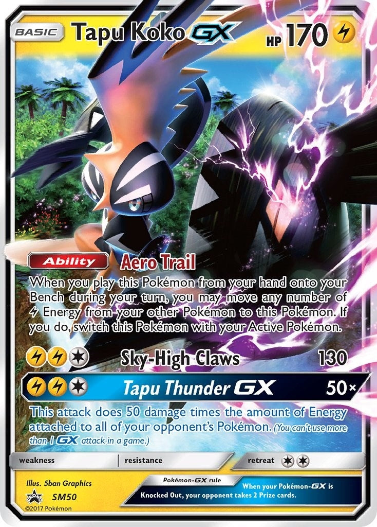 Image for Tapu Koko GX - SM50 (SM50) (SMP) - Pokemon