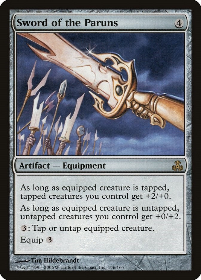 Image for Sword of the Paruns (156) - Magic: The Gathering