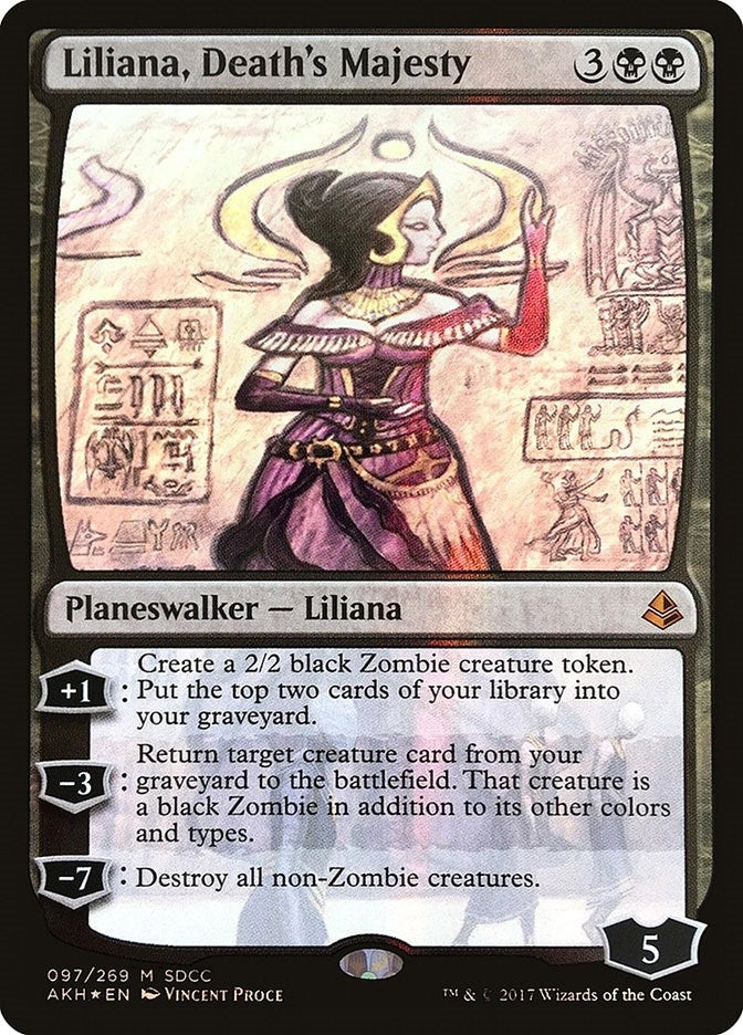 Image for Liliana, Death's Majesty (SDCC 2017 Exclusive) (97) - Magic: The Gathering