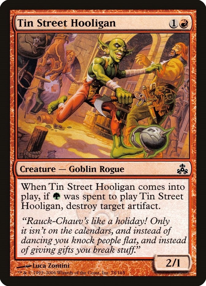Image for Tin Street Hooligan (78) - Magic: The Gathering