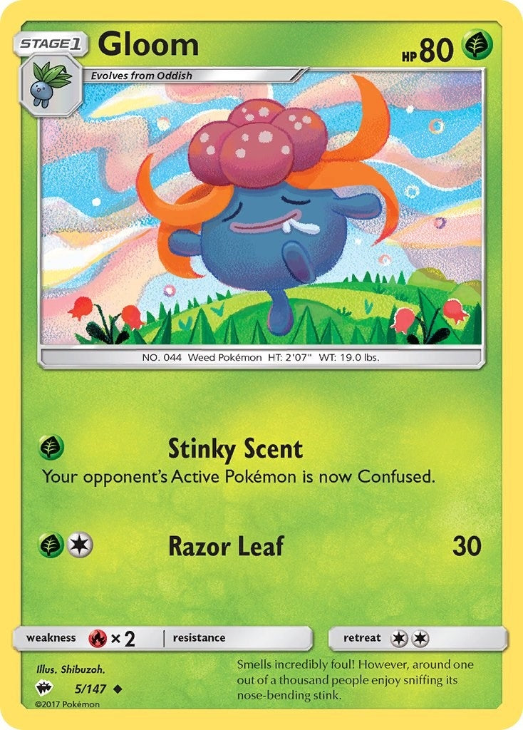 Image for Gloom (5/147) (SM03) - Pokemon