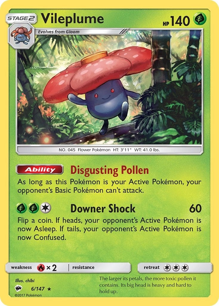Image for Vileplume (6/147) (SM03) - Pokemon
