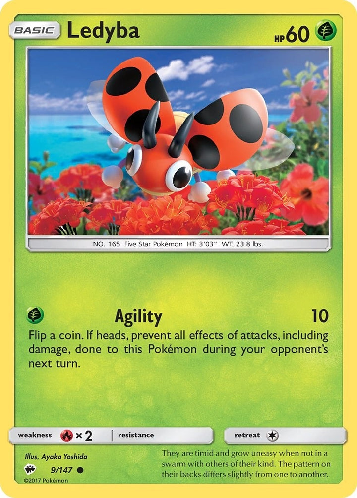 Image for Ledyba (9/147) (SM03) - Pokemon